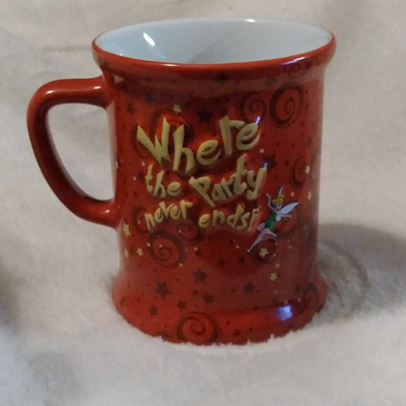 Y2K DISNEY 2005 3D "Where the Party Never Ends"  Ceramic Mug - Picture 2 of 8